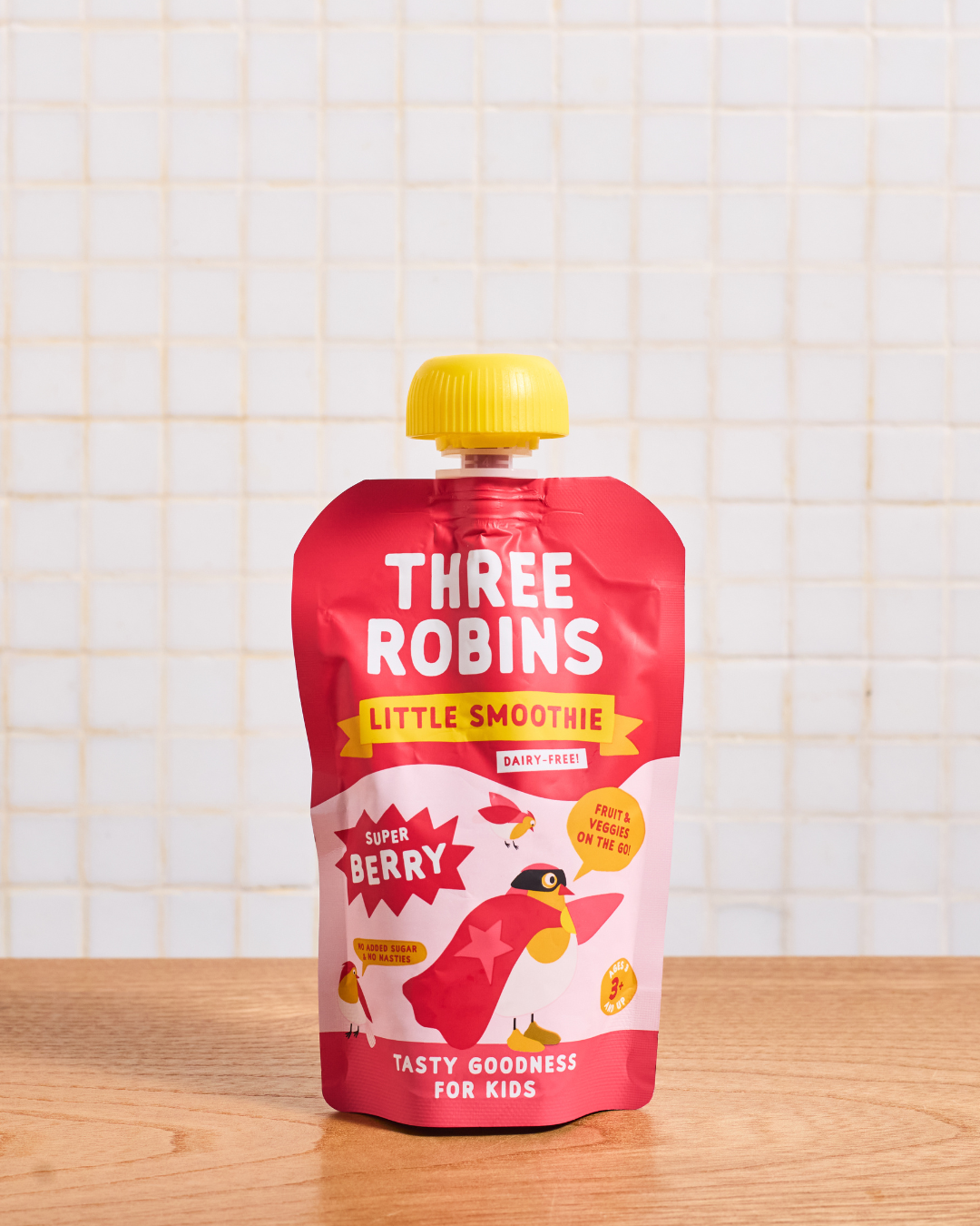 Three Robins Super Berry Little Smoothie pouch