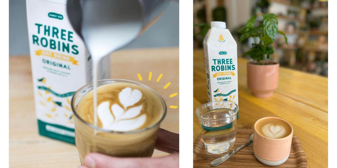 Did you know Three Robins oat milks are barista standard?