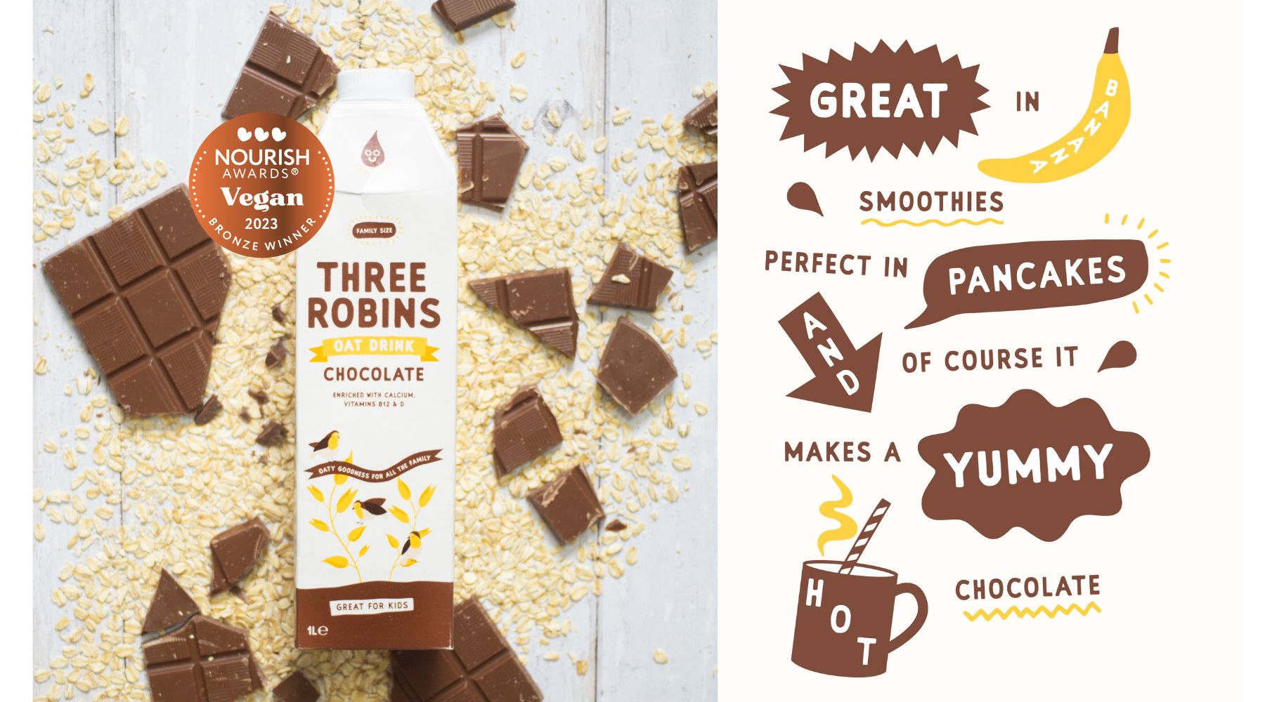 Our chocolate oat drink was a hit in last month’s Hello Yummy Box!